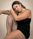 Enterizo Moldeador Acanalado - Reductor de Medidas con Cobertura de Muslos