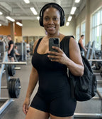 Enterizo Moldeador Acanalado - Reductor de Medidas con Cobertura de Muslos