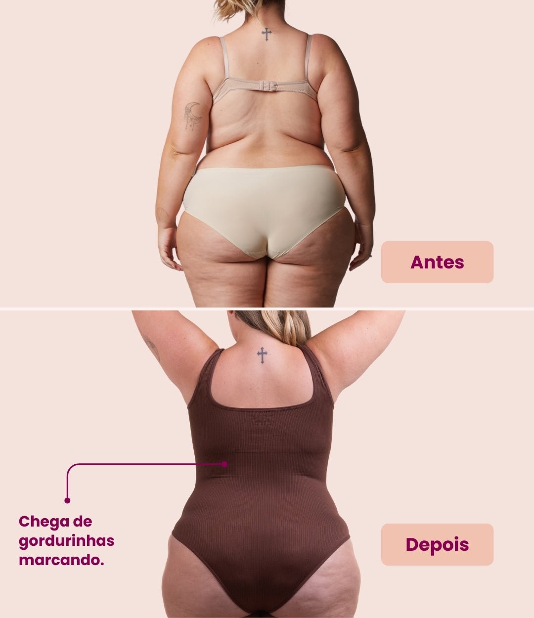 Body Moldeador Acanalado — Compresión 360° con Abertura Higiénica