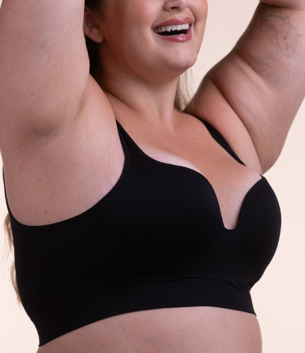 Brasier Push Up Sin Costuras - Efecto Levanta Busto Sin Aros