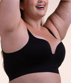 Brasier Push Up Sin Costuras - Efecto Levanta Busto Sin Aros